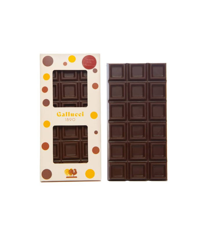 Tavoletta cioccolato extra fondente 60% al peperoncino da 100 g