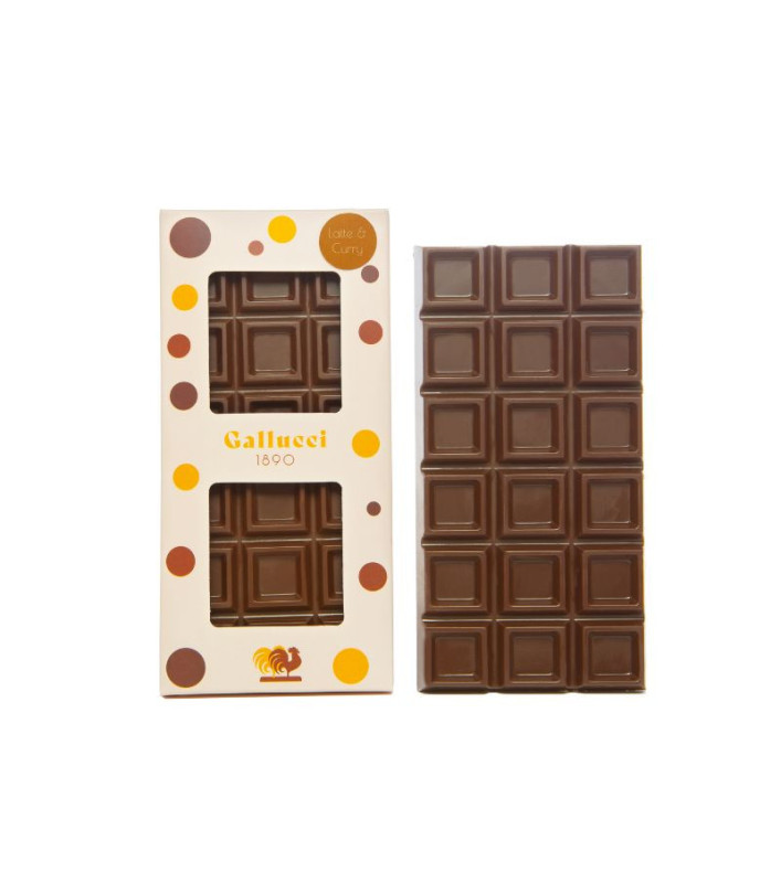 Tavoletta cioccolato al latte e Curry da 100 g