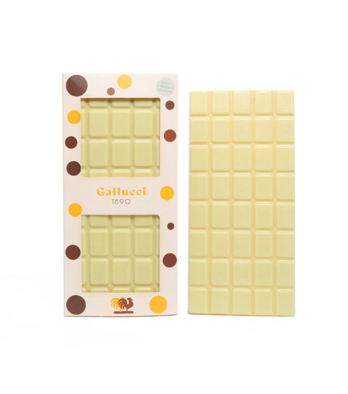 Tavoletta cioccolato bianco da 300 g