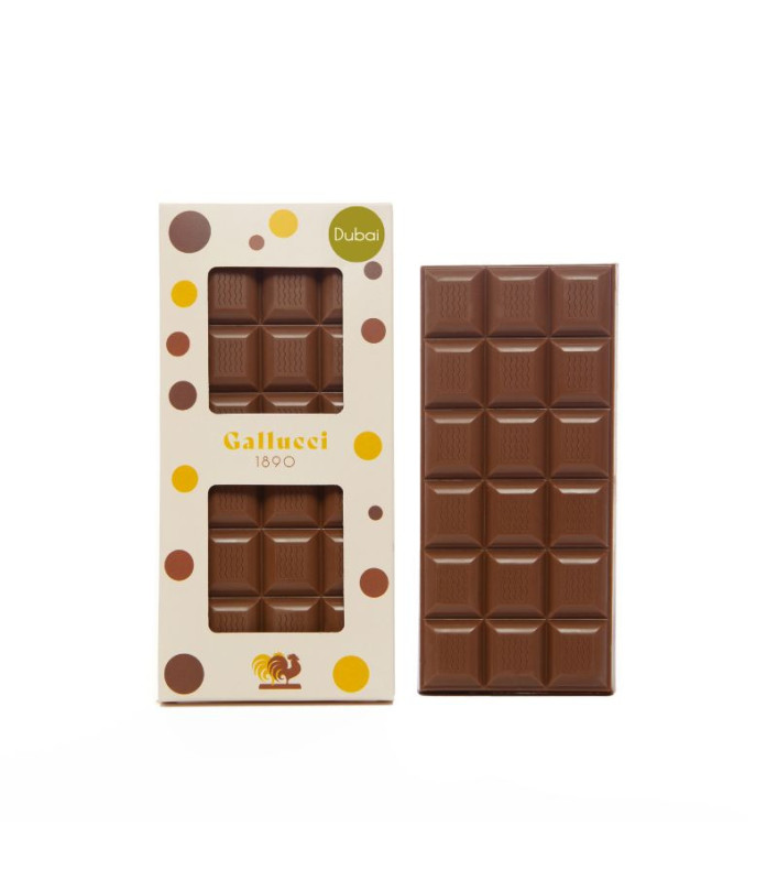 Tavoletta Dubai Chocolate da 100 g